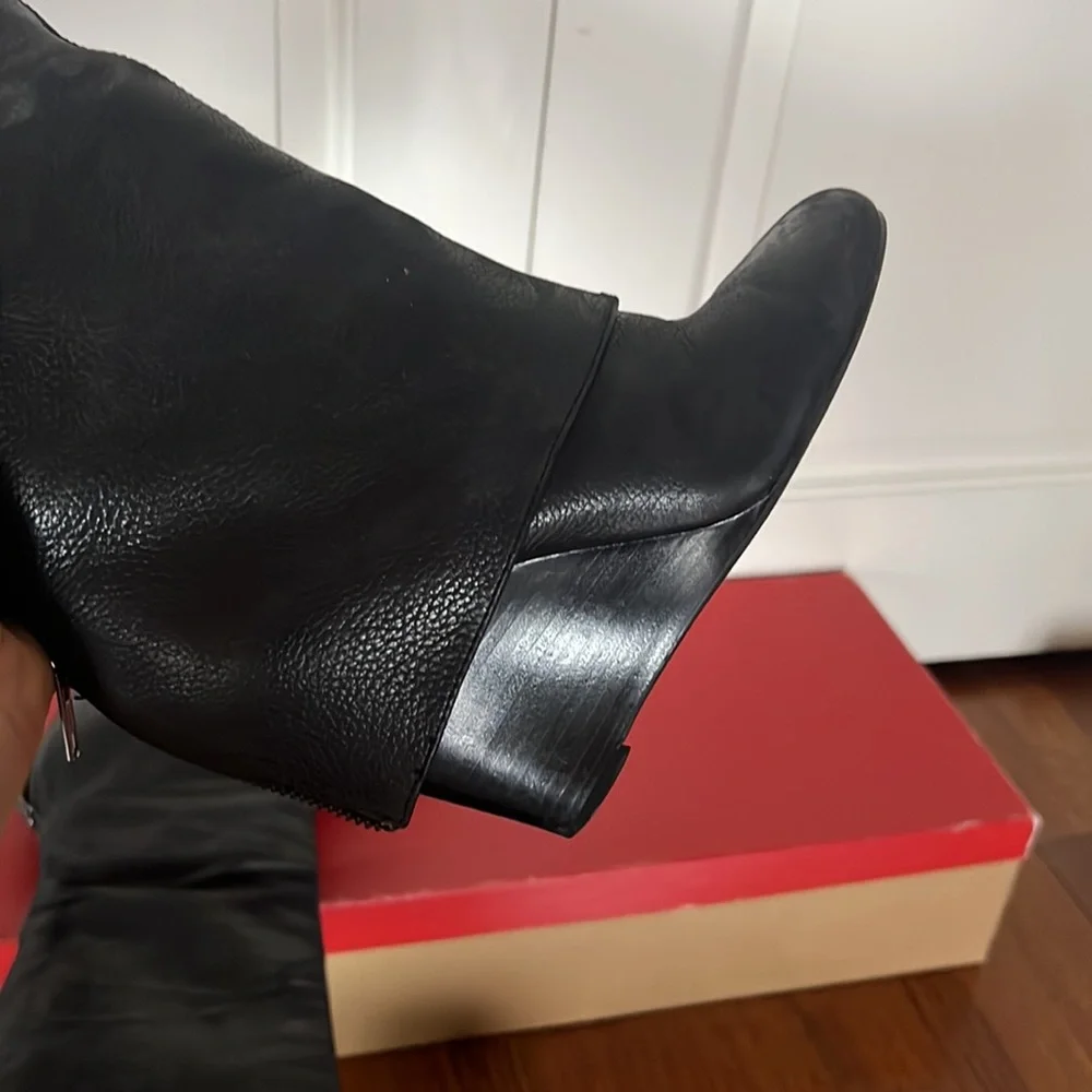 5/48 Penelope Leather Over The Knee Boot 38 - Picture 8 of 9